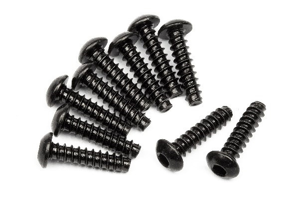 Tp. Button Head Screw M3X12Mm (Hex Socket/10Pcs) in de groep SPEELGOED, KINDER- & BABYPRODUCTEN / Op afstand bestuurbaar / Reserveonderdelen & Extra accessoires / HPI / Schroeven/Beugels / Schroeven bij TP E-commerce Nordic AB (A04219)