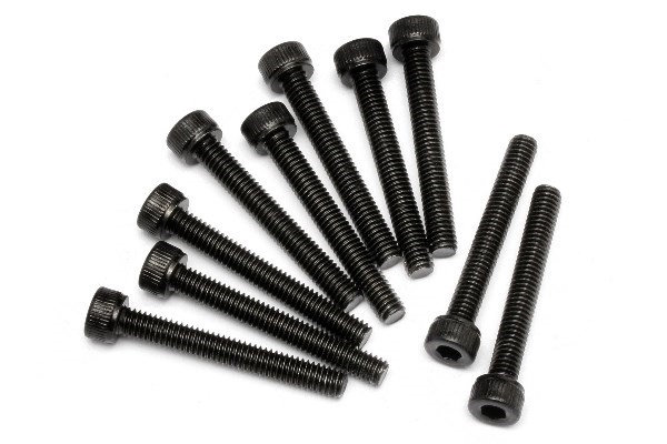 Cap Head Screw M4X30Mm (10Pcs) in de groep SPEELGOED, KINDER- & BABYPRODUCTEN / Op afstand bestuurbaar / Reserveonderdelen & Extra accessoires / HPI / Schroeven/Beugels / Schroeven bij TP E-commerce Nordic AB (A04227)