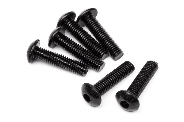 Button Head Screw M5X20Mm (Hex Socket/6Pcs) in de groep SPEELGOED, KINDER- & BABYPRODUCTEN / Op afstand bestuurbaar / Reserveonderdelen & Extra accessoires / HPI / Schroeven/Beugels / Schroeven bij TP E-commerce Nordic AB (A04251)