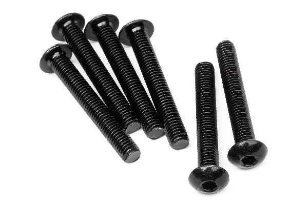 Button Head Screw M5X35Mm (Hex Socket/6Pcs) in de groep SPEELGOED, KINDER- & BABYPRODUCTEN / Op afstand bestuurbaar / Reserveonderdelen & Extra accessoires / HPI / Schroeven/Beugels / Schroeven bij TP E-commerce Nordic AB (A04253)