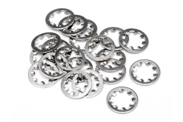 Locking Washer M5 (20Pcs) in de groep SPEELGOED, KINDER- & BABYPRODUCTEN / Op afstand bestuurbaar / Reserveonderdelen & Extra accessoires / HPI / Schroeven/Beugels / Schijven bij TP E-commerce Nordic AB (A04263)