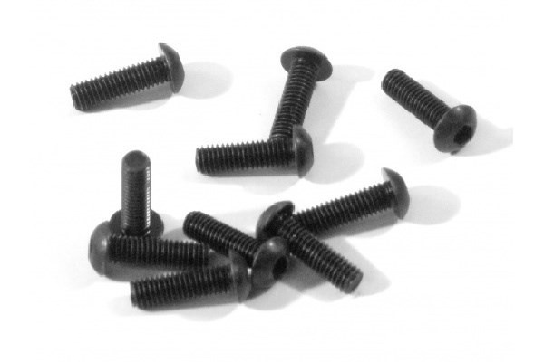 Button Head Screw M3X10Mm (Hex Socket/10 Pcs) in de groep SPEELGOED, KINDER- & BABYPRODUCTEN / Op afstand bestuurbaar / Reserveonderdelen & Extra accessoires / HPI / Schroeven/Beugels / Schroeven bij TP E-commerce Nordic AB (A04397)