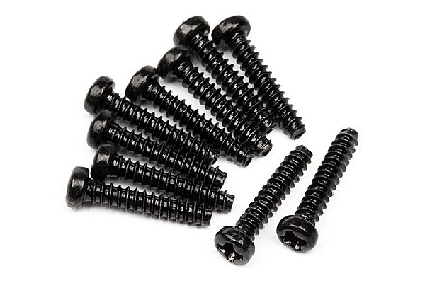 Tp. Button Head Screw M2X10Mm (10Pcs) in de groep SPEELGOED, KINDER- & BABYPRODUCTEN / Op afstand bestuurbaar / Reserveonderdelen & Extra accessoires / HPI / Schroeven/Beugels / Schroeven bij TP E-commerce Nordic AB (A04413)