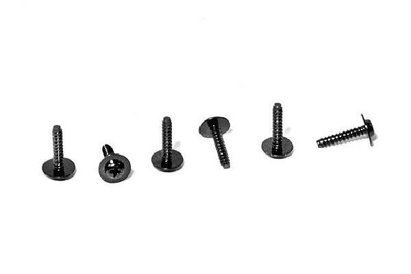 Tp Flanged Screw M2.6X12Mm (6Pcs) in de groep SPEELGOED, KINDER- & BABYPRODUCTEN / Op afstand bestuurbaar / Reserveonderdelen & Extra accessoires / HPI / Schroeven/Beugels / Schroeven bij TP E-commerce Nordic AB (A04418)