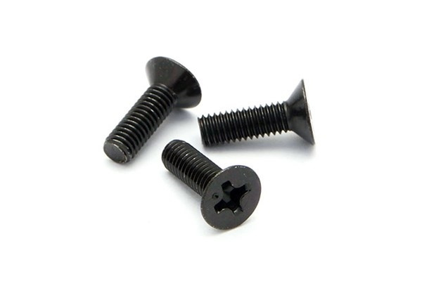 Flat Head Screw M3 X 10Mm (6Pcs) in de groep SPEELGOED, KINDER- & BABYPRODUCTEN / Op afstand bestuurbaar / Reserveonderdelen & Extra accessoires / HPI / Schroeven/Beugels / Schroeven bij TP E-commerce Nordic AB (A04428)