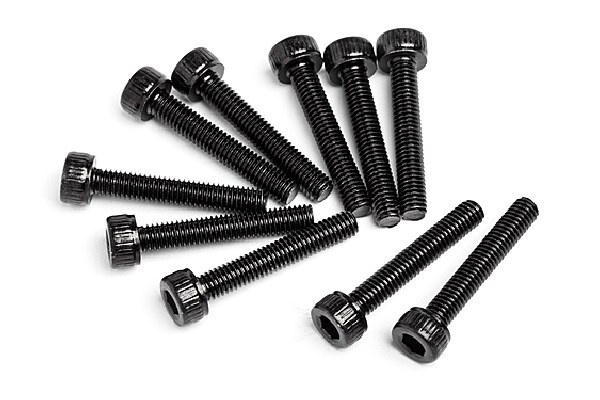 Cap Head Screw M3X18Mm (10Pcs) in de groep SPEELGOED, KINDER- & BABYPRODUCTEN / Op afstand bestuurbaar / Reserveonderdelen & Extra accessoires / HPI / Schroeven/Beugels / Schroeven bij TP E-commerce Nordic AB (A04440)