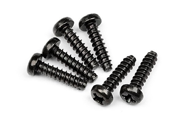 Tp. Button Head Screw M3X12Mm (6Pcs) in de groep SPEELGOED, KINDER- & BABYPRODUCTEN / Op afstand bestuurbaar / Reserveonderdelen & Extra accessoires / HPI / Schroeven/Beugels / Schroeven bij TP E-commerce Nordic AB (A04444)