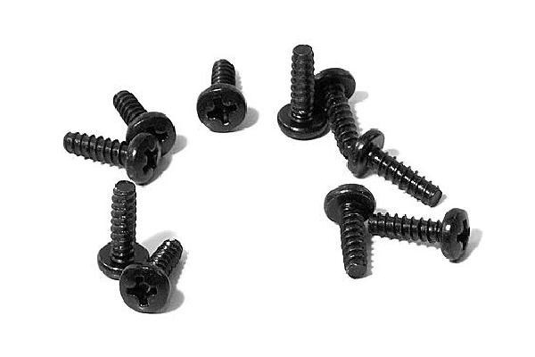 Tp. Binder Head Screw M3 X 10Mm (10Pcs) in de groep SPEELGOED, KINDER- & BABYPRODUCTEN / Op afstand bestuurbaar / Reserveonderdelen & Extra accessoires / HPI / Schroeven/Beugels / Schroeven bij TP E-commerce Nordic AB (A04451)