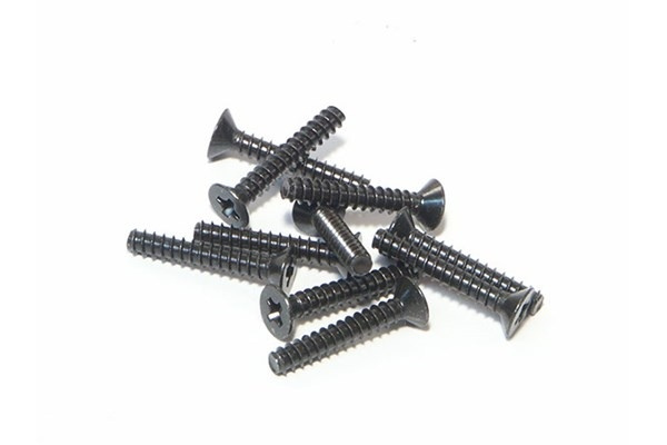 Tp. Flat Head Screw M3X18Mm (10Pcs) in de groep SPEELGOED, KINDER- & BABYPRODUCTEN / Op afstand bestuurbaar / Reserveonderdelen & Extra accessoires / HPI / Schroeven/Beugels / Schroeven bij TP E-commerce Nordic AB (A04462)