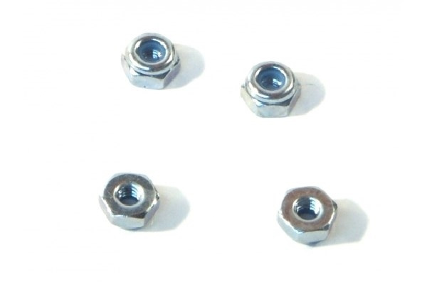 Lock Nut M2 (4 Pcs) in de groep SPEELGOED, KINDER- & BABYPRODUCTEN / Op afstand bestuurbaar / Reserveonderdelen & Extra accessoires / HPI / Schroeven/Beugels / Moeren bij TP E-commerce Nordic AB (A04482)