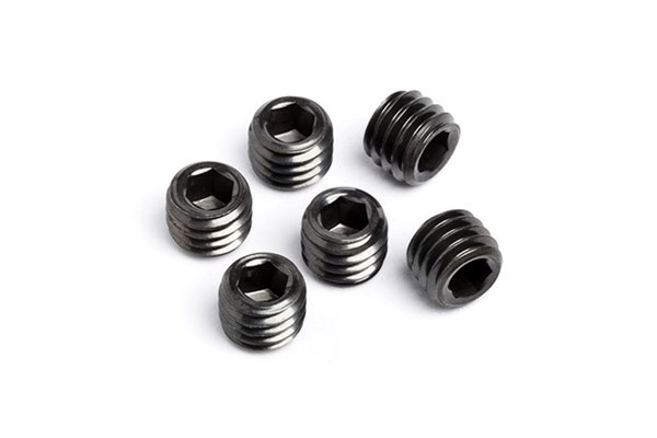 Set Screw M5X4Mm Black in de groep SPEELGOED, KINDER- & BABYPRODUCTEN / Op afstand bestuurbaar / Reserveonderdelen & Extra accessoires / HPI / Schroeven/Beugels / Schroeven bij TP E-commerce Nordic AB (A04512)