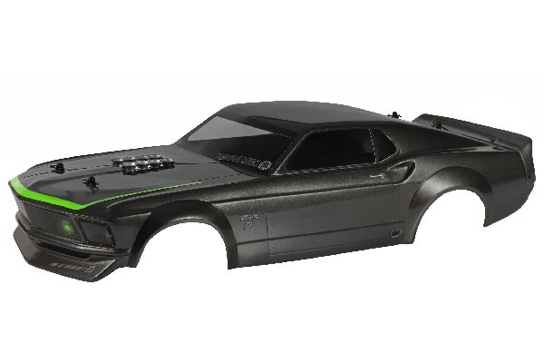 1969 FORD MUSTANG VGJR RTR-X PRINTED BODY (200MM) in de groep SPEELGOED, KINDER- & BABYPRODUCTEN / Op afstand bestuurbaar / Reserveonderdelen & Extra accessoires / HPI / Carrosserieën & Accessoires / Geschilderde lichamen bij TP E-commerce Nordic AB (A04538)