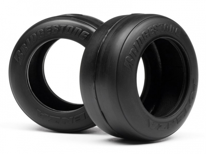 Bridgestone High Grip FT01 Slick Tyre M (Front) in de groep SPEELGOED, KINDER- & BABYPRODUCTEN / Op afstand bestuurbaar / Reserveonderdelen & Extra accessoires / HPI / Banden / Onroad bij TP E-commerce Nordic AB (A04592)