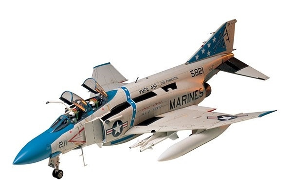 Tamiya 1/32 PHANTOM F-4J II in de groep SPORT, VRIJE TIJD & HOBBY / Hobby / Kunststof modellen / Vliegtuigen/helikopters bij TP E-commerce Nordic AB (A06192)