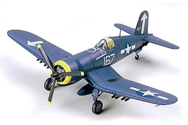 Tamiya 1/72 CORSAIR F4U-1D in de groep SPORT, VRIJE TIJD & HOBBY / Hobby / Kunststof modellen / Vliegtuigen/helikopters bij TP E-commerce Nordic AB (A06203)