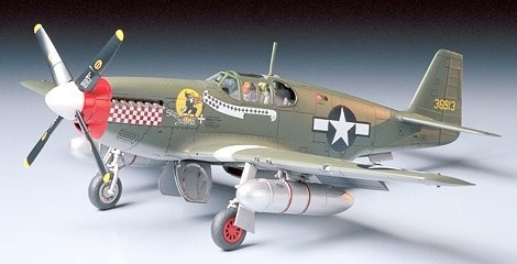 Tamiya 1/48 MUSTANG P-51B in de groep SPORT, VRIJE TIJD & HOBBY / Hobby / Kunststof modellen / Vliegtuigen/helikopters bij TP E-commerce Nordic AB (A06215)