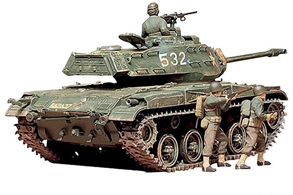 Tamiya 1/35 M41 WALKER BULLDOG in de groep SPORT, VRIJE TIJD & HOBBY / Hobby / Kunststof modellen / Militaire voertuigen (land) bij TP E-commerce Nordic AB (A06260)