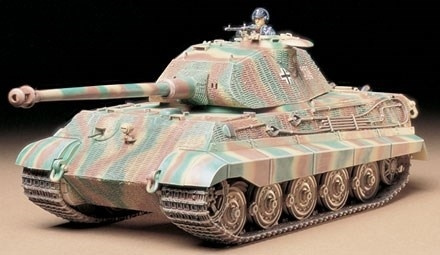 Tamiya 1/35 KING TIGER PORSCHE TÅRN in de groep SPORT, VRIJE TIJD & HOBBY / Hobby / Kunststof modellen / Militaire voertuigen (land) bij TP E-commerce Nordic AB (A06287)