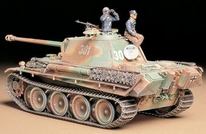 Tamiya 1/35 PANTHER TYPE G \'LATE VERSION in de groep SPORT, VRIJE TIJD & HOBBY / Hobby / Kunststof modellen / Militaire voertuigen (land) bij TP E-commerce Nordic AB (A06291)