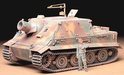 Tamiya 1/35 STURMTIGER M/INTERIØR in de groep SPORT, VRIJE TIJD & HOBBY / Hobby / Kunststof modellen / Militaire voertuigen (land) bij TP E-commerce Nordic AB (A06292)