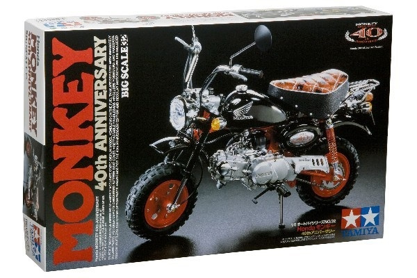 Tamiya 1/6 Honda Monkey 40th anniversary in de groep SPORT, VRIJE TIJD & HOBBY / Hobby / Kunststof modellen / Motorfietsen bij TP E-commerce Nordic AB (A06433)