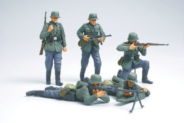 Tamiya 1/35 German infantry french campaign in de groep SPORT, VRIJE TIJD & HOBBY / Hobby / Kunststof modellen / Figuren bij TP E-commerce Nordic AB (A06453)