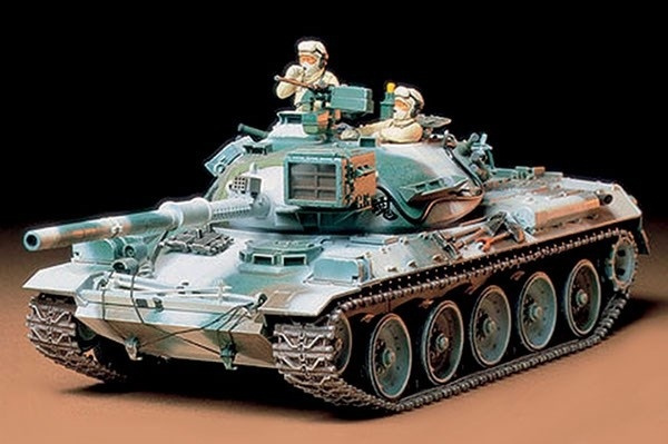 Tamiya 1/35 74 Tank Winter Version in de groep SPORT, VRIJE TIJD & HOBBY / Hobby / Kunststof modellen / Militaire voertuigen (land) bij TP E-commerce Nordic AB (A06522)