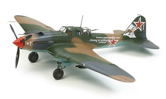 Tamiya 1/48 IL-2 in de groep SPORT, VRIJE TIJD & HOBBY / Hobby / Kunststof modellen / Vliegtuigen/helikopters bij TP E-commerce Nordic AB (A06534)