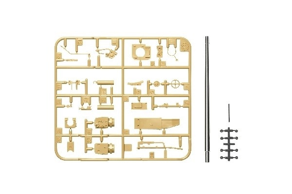 Tamiya 1/35 Lang Metal Barrel in de groep SPORT, VRIJE TIJD & HOBBY / Hobby / Kunststof modellen / Militaire voertuigen (land) bij TP E-commerce Nordic AB (A06585)