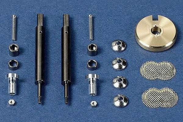 Tamiya 1/12 NSR500 \'84 Front Fork in de groep SPORT, VRIJE TIJD & HOBBY / Hobby / Kunststof modellen / Motorfietsen bij TP E-commerce Nordic AB (A06616)