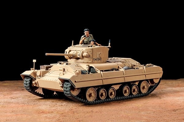 Tamiya 1/35 British Infantry Tank Valentine Mk.II/IV in de groep SPORT, VRIJE TIJD & HOBBY / Hobby / Kunststof modellen / Militaire voertuigen (land) bij TP E-commerce Nordic AB (A06628)