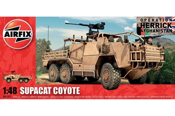 Airfix Coyote in de groep SPORT, VRIJE TIJD & HOBBY / Hobby / Kunststof modellen / Militaire voertuigen (land) bij TP E-commerce Nordic AB (A06711)