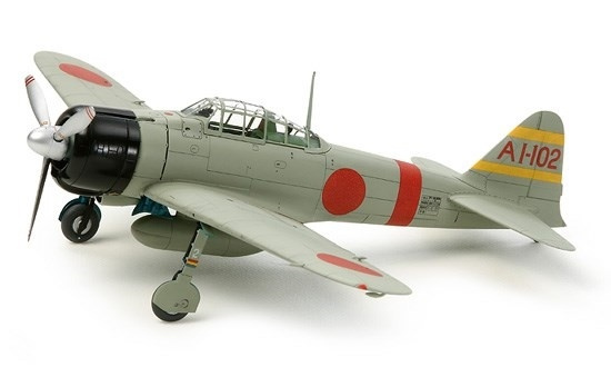 Tamiya 1/72 A6M2b Zero (Zeke) in de groep SPORT, VRIJE TIJD & HOBBY / Hobby / Kunststof modellen / Vliegtuigen/helikopters bij TP E-commerce Nordic AB (A06741)