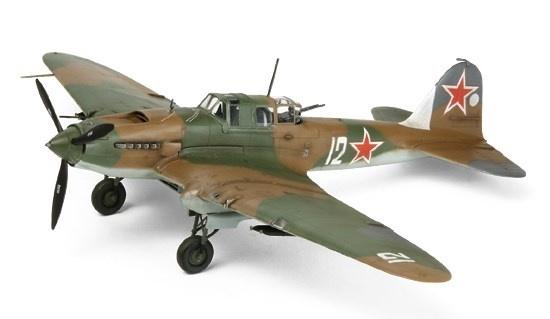 Tamiya 1/72 IL-2 in de groep SPORT, VRIJE TIJD & HOBBY / Hobby / Kunststof modellen / Vliegtuigen/helikopters bij TP E-commerce Nordic AB (A06763)