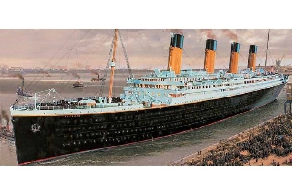 Airfix RMS Titanic 1:400 in de groep SPORT, VRIJE TIJD & HOBBY / Hobby / Kunststof modellen / Startpakketten/Cadeausets bij TP E-commerce Nordic AB (A06875)