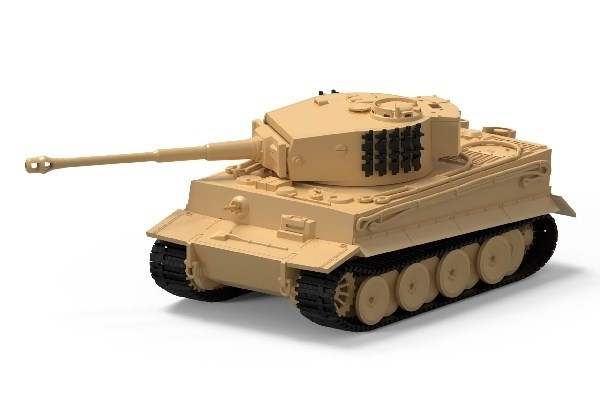 Airfix 1:72 Tiger 1 in de groep SPORT, VRIJE TIJD & HOBBY / Hobby / Kunststof modellen / Militaire voertuigen (land) bij TP E-commerce Nordic AB (A06989)