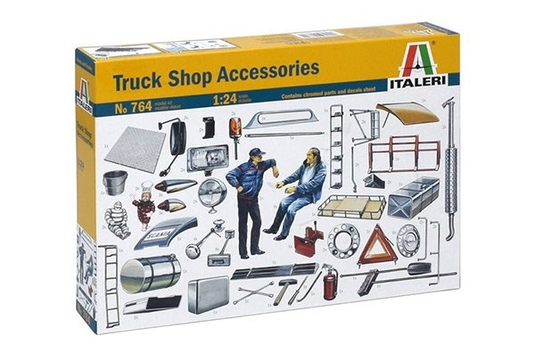 Italeri 1:24 TRUCK ACCESSORIES in de groep SPORT, VRIJE TIJD & HOBBY / Hobby / Kunststof modellen / Auto\'s bij TP E-commerce Nordic AB (A07026)