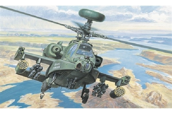 Italeri 1:72 AH-64 D APACHE LONGBOW in de groep SPORT, VRIJE TIJD & HOBBY / Hobby / Kunststof modellen / Vliegtuigen/helikopters bij TP E-commerce Nordic AB (A07051)