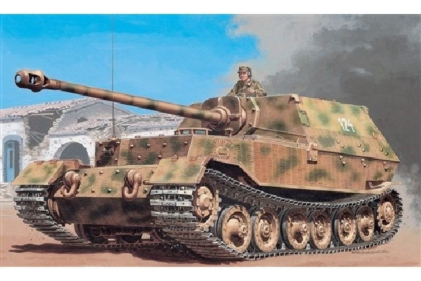 Italeri 1:35 Sd.Kfz.184 PanzerJaeger Elefant in de groep SPORT, VRIJE TIJD & HOBBY / Hobby / Kunststof modellen / Militaire voertuigen (land) bij TP E-commerce Nordic AB (A07054)