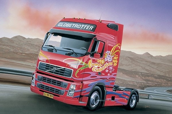 Italeri 1:24 VOLVO FH16 GLOBETROTTER XL in de groep SPORT, VRIJE TIJD & HOBBY / Hobby / Kunststof modellen / Auto\'s bij TP E-commerce Nordic AB (A07075)