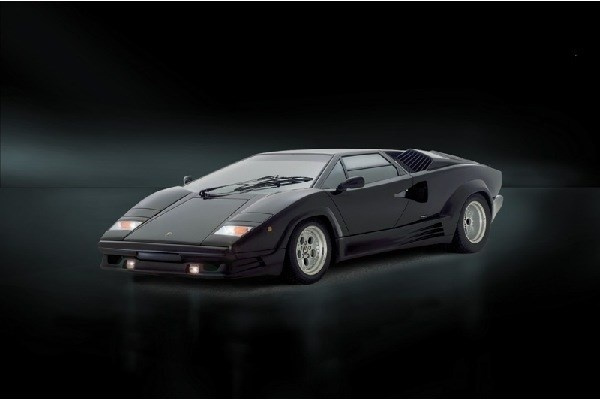 Italeri 1:24 LAMBORGHINI COUNTACH 25th Anniversary in de groep SPORT, VRIJE TIJD & HOBBY / Hobby / Kunststof modellen / Auto\'s bij TP E-commerce Nordic AB (A07125)