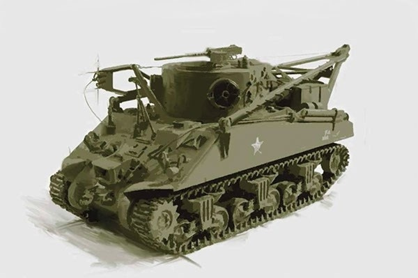 Italeri 1:35 M32 RECOVERY VEHICLE in de groep SPORT, VRIJE TIJD & HOBBY / Hobby / Kunststof modellen / Militaire voertuigen (land) bij TP E-commerce Nordic AB (A07163)