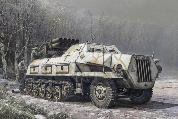 Italeri 1:35 15 cm. PANZERWERFER 42 in de groep SPORT, VRIJE TIJD & HOBBY / Hobby / Kunststof modellen / Militaire voertuigen (land) bij TP E-commerce Nordic AB (A07166)