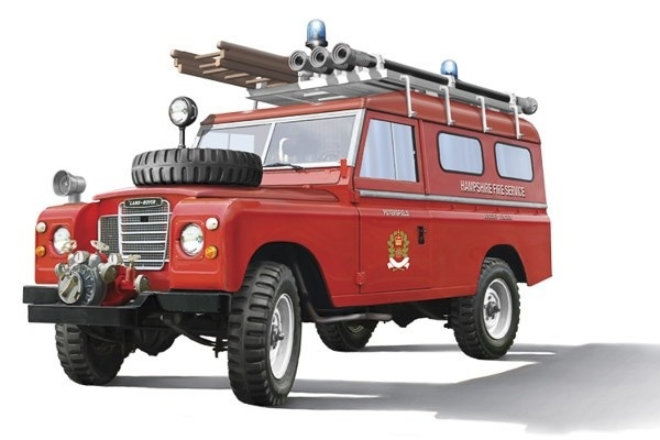 Italeri 1:24 Land Rover Fire Truck in de groep SPORT, VRIJE TIJD & HOBBY / Hobby / Kunststof modellen / Auto\'s bij TP E-commerce Nordic AB (A07232)