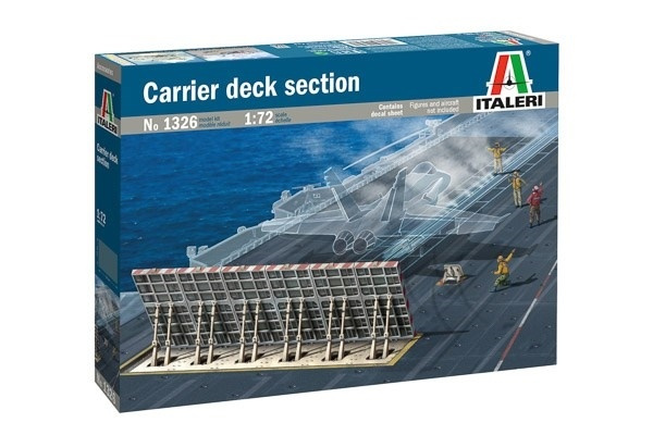 Italeri 1:72 Carrier Deck Section in de groep SPORT, VRIJE TIJD & HOBBY / Hobby / Kunststof modellen / Vliegtuigen/helikopters bij TP E-commerce Nordic AB (A07287)