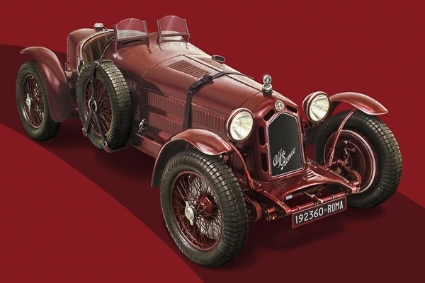 Italeri 1:12 Alfa Romeo 8C/2300 (1931-1933) in de groep SPORT, VRIJE TIJD & HOBBY / Hobby / Kunststof modellen / Auto\'s bij TP E-commerce Nordic AB (A07326)