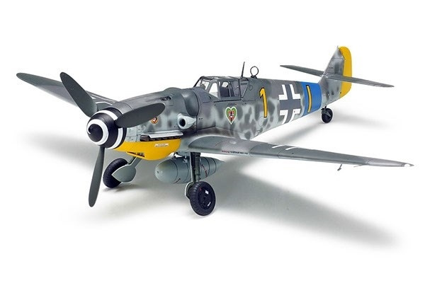 Tamiya 1/48 Messerschmitt Bf 109 G-6 in de groep SPORT, VRIJE TIJD & HOBBY / Hobby / Kunststof modellen / Vliegtuigen/helikopters bij TP E-commerce Nordic AB (A07348)