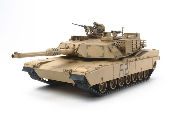 Tamiya 1/48 M1A2 Abrams in de groep SPORT, VRIJE TIJD & HOBBY / Hobby / Kunststof modellen / Militaire voertuigen (land) bij TP E-commerce Nordic AB (A07430)