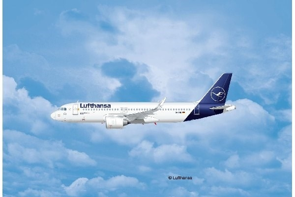 Revell Airbus A320 neo Lufthansa\'New Li in de groep SPORT, VRIJE TIJD & HOBBY / Hobby / Kunststof modellen / Vliegtuigen/helikopters bij TP E-commerce Nordic AB (A07660)