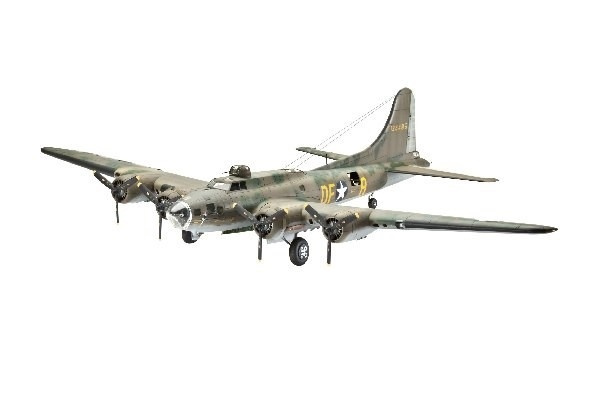 Revell B-17F Memphis Belle in de groep SPORT, VRIJE TIJD & HOBBY / Hobby / Kunststof modellen / Vliegtuigen/helikopters bij TP E-commerce Nordic AB (A07699)